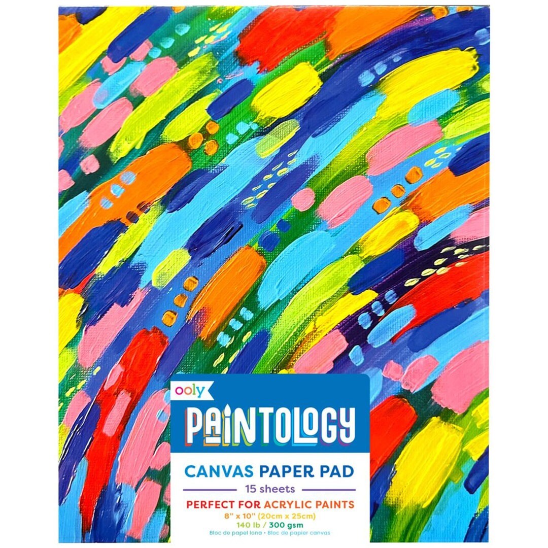 ooly paintology canvaspapierblok - 15 vellen | 02.118-312 | 0