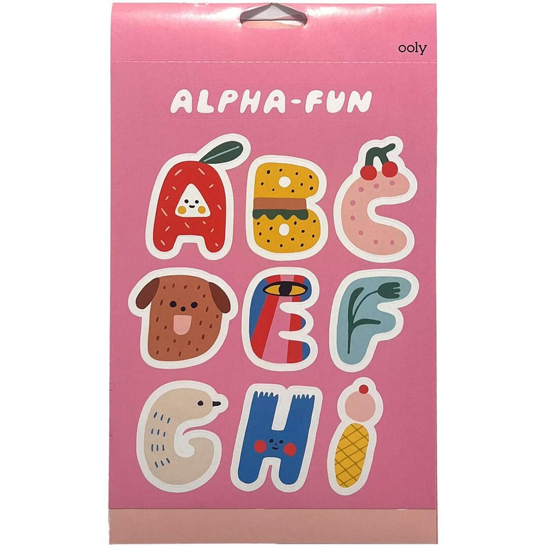 ooly stickerboek stickiville x suzy - alphabet | 02.120-216 | 0