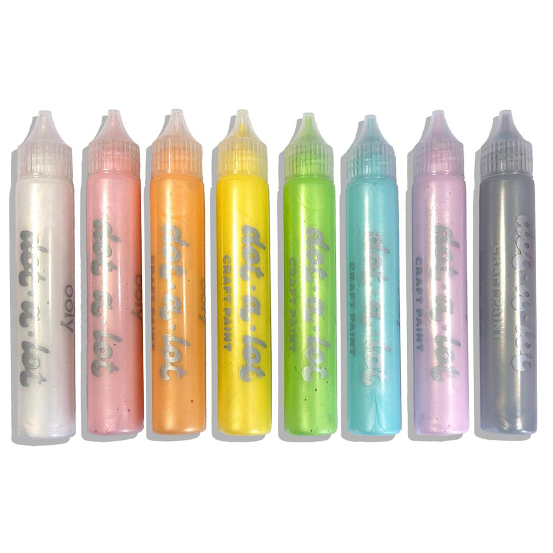 ooly verfstiften dot a lot - pearlescent - 6st | OOLY02.170-008 | 2
