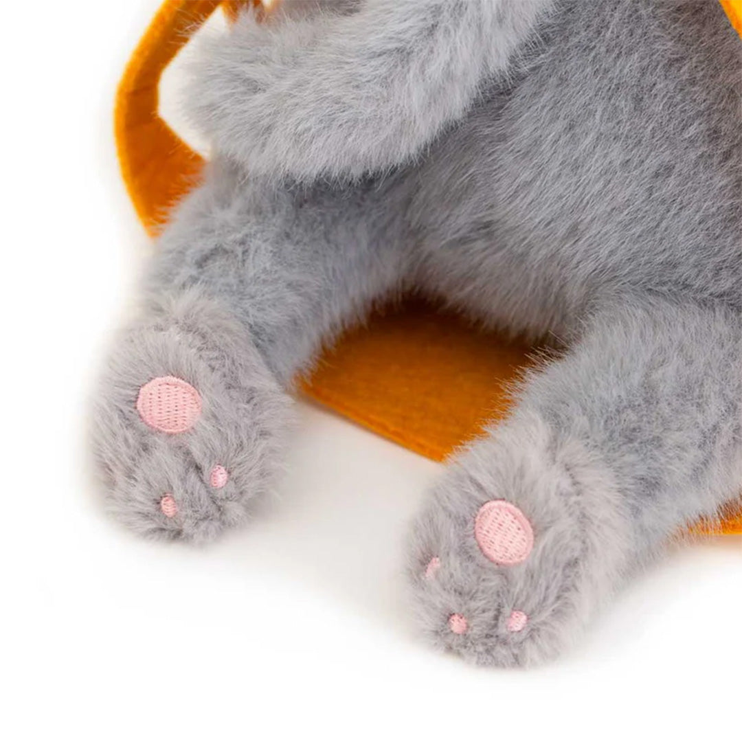 orange toys knuffelpoes - milo the grey cat - 35 cm | 1802775 | 3