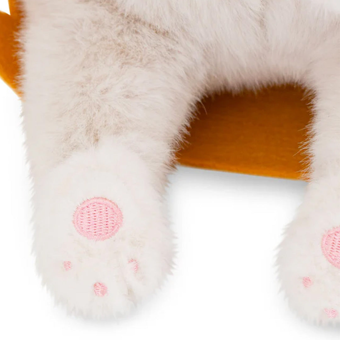 orange toys knuffelpoes - milo the white cat - 35 cm | 1802771 | 4