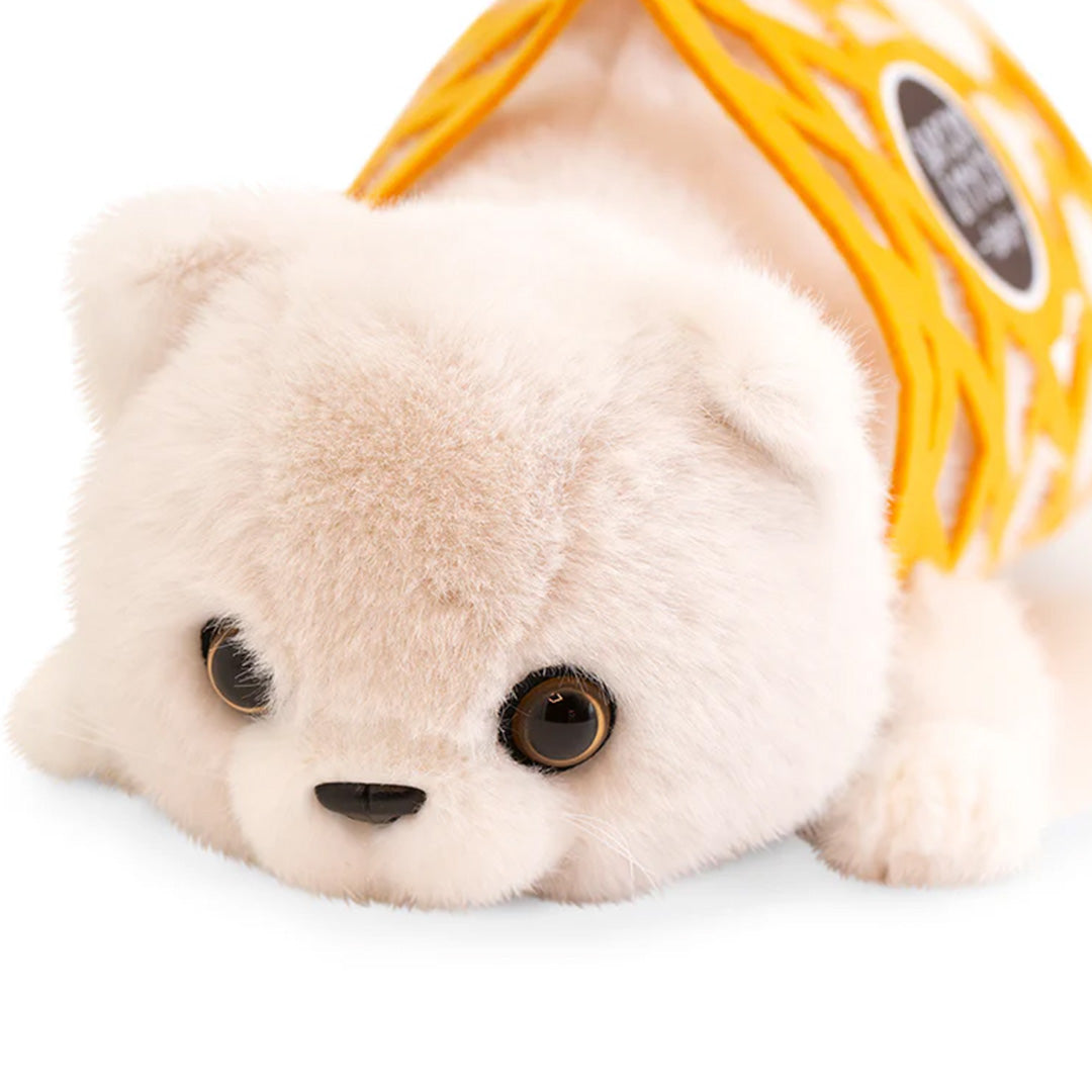 orange toys knuffelpoes - milo the white cat - 35 cm | 1802771 | 6