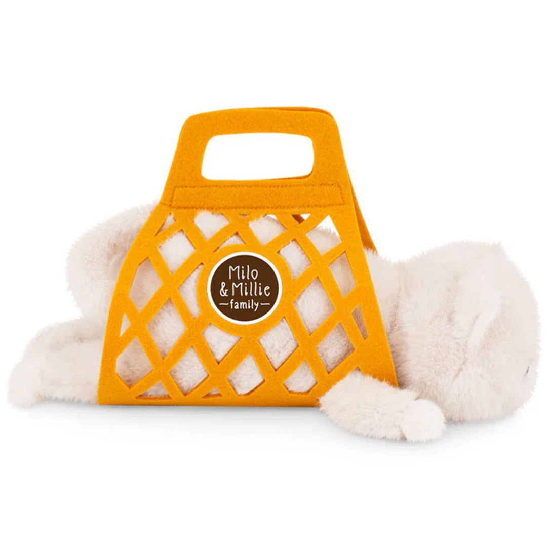 orange toys knuffelpoes - milo the white cat - 35 cm | 1802771 | 5
