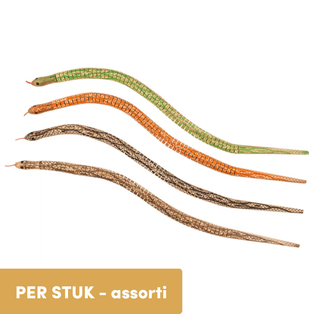 out of the blue houten speelslang - assorti | OB121322| 