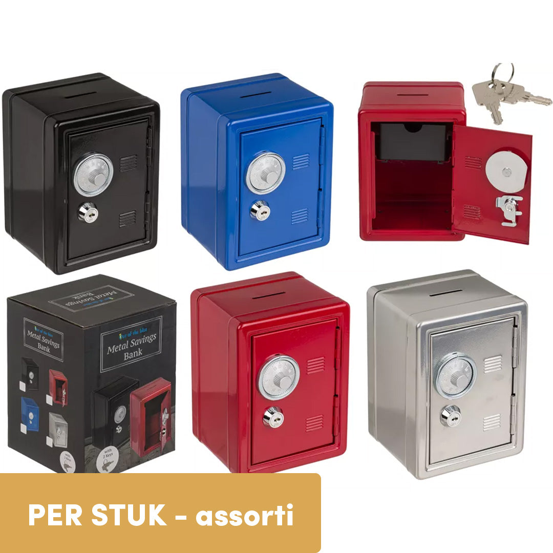 out of the blue metalen kluisje - assorti | OB691211 | 