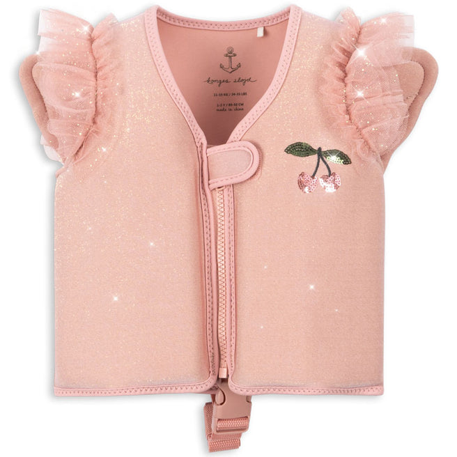 konges sløjd zwemvest piper - powder pink - 1-2 jaar | KS105031 | 3