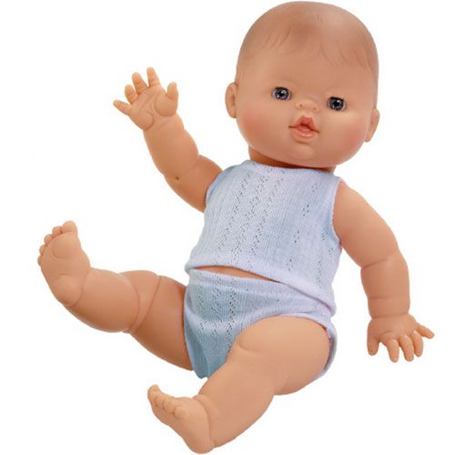 paola reina babypop gordi jongen met ondergoed - albert - 34 cm | PR04010 | 0