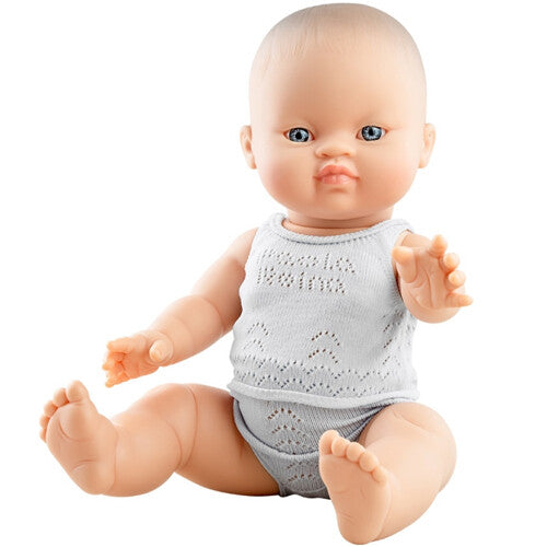 paola reina babypop gordi jongen met ondergoed - ming - 34 cm | PR04001 | 0
