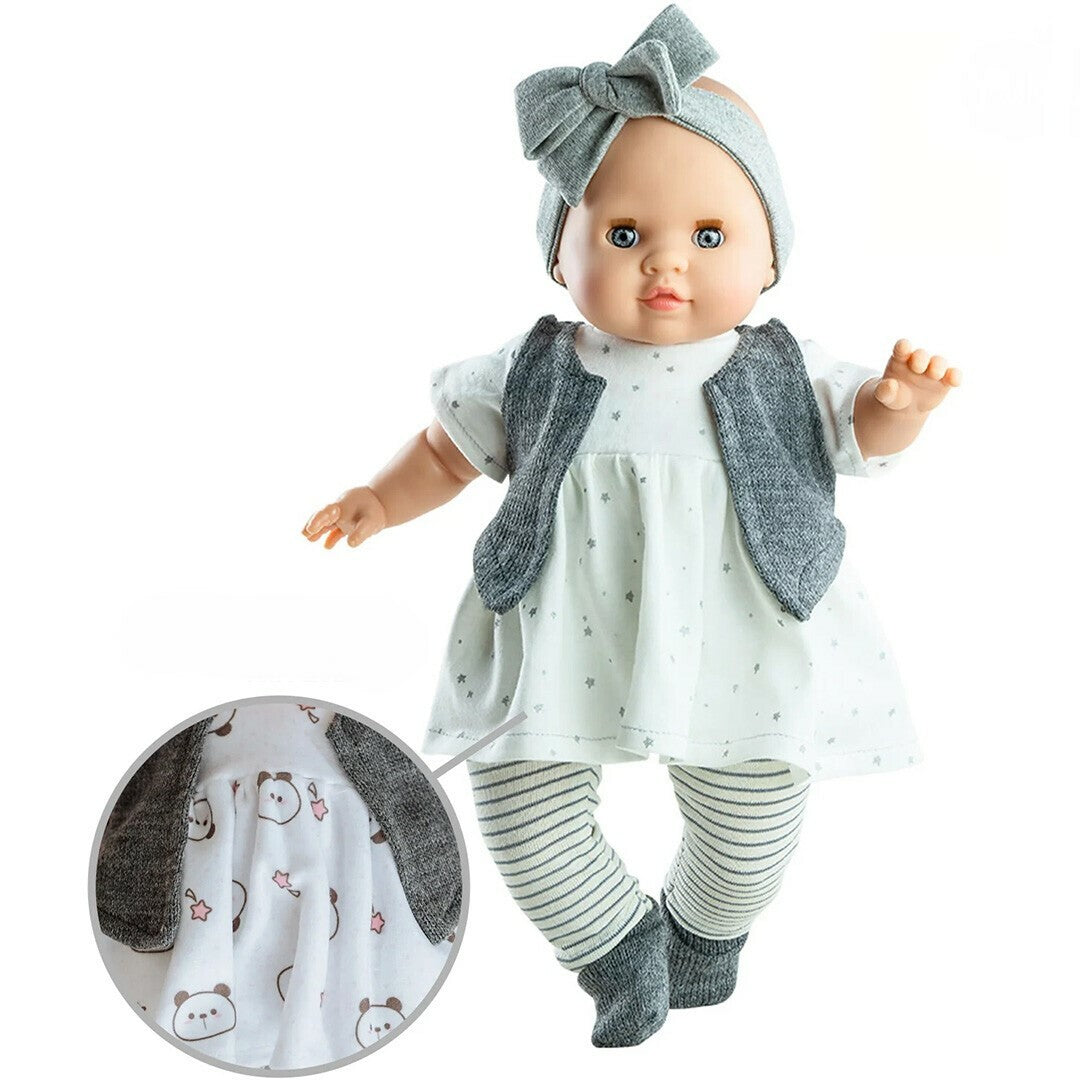 paola reina babypop manus agatha - 36 cm | PR07034 | 1