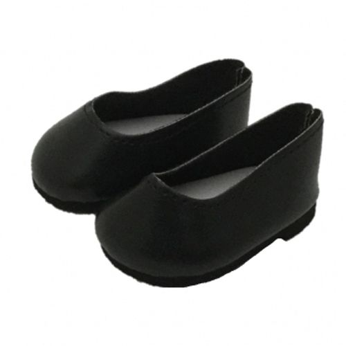 paola reina poppenschoenen ballerina zwart - soy tu - 42 cm | PR64205 | 0