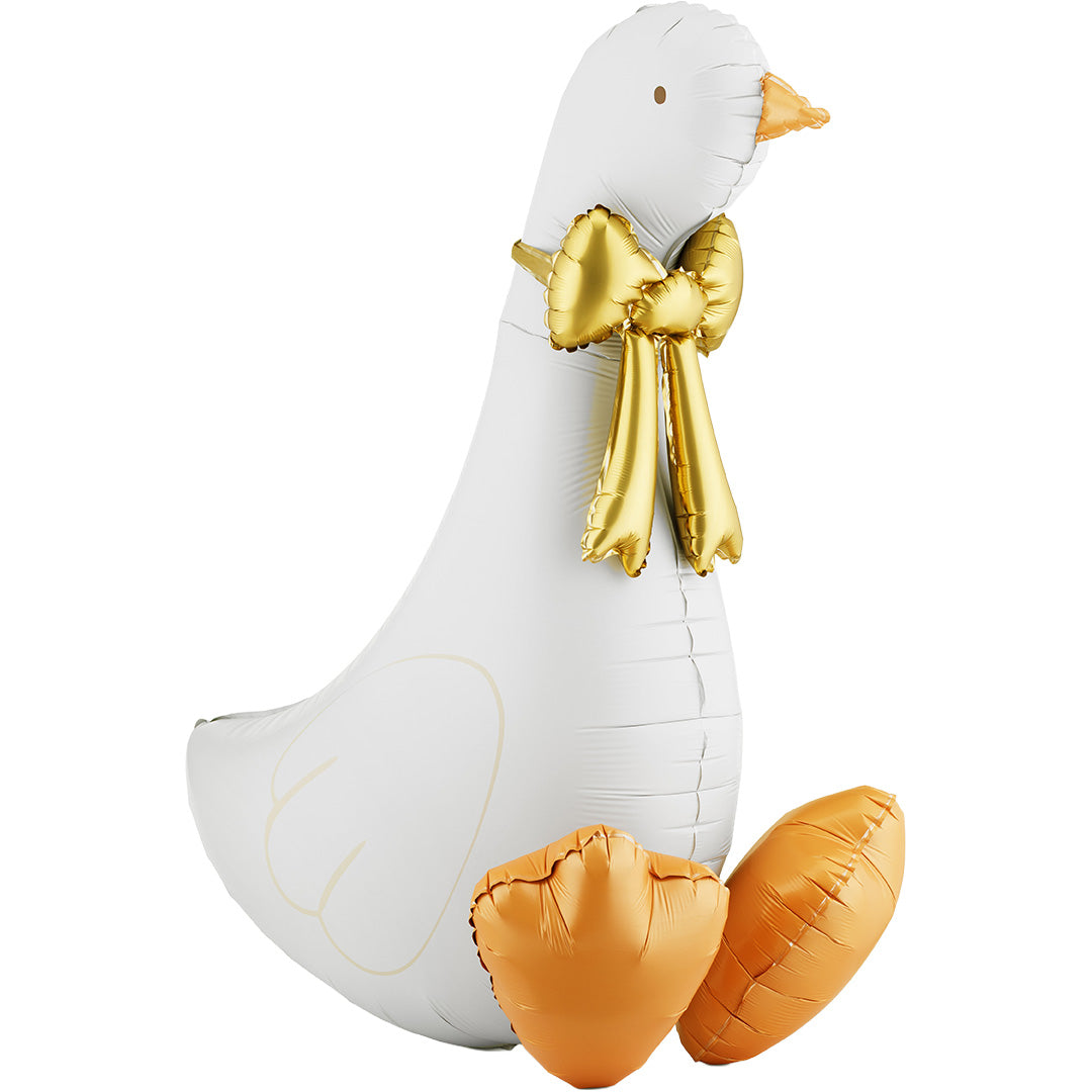 partydeco folieballon gans - 91 cm | FB413 | 