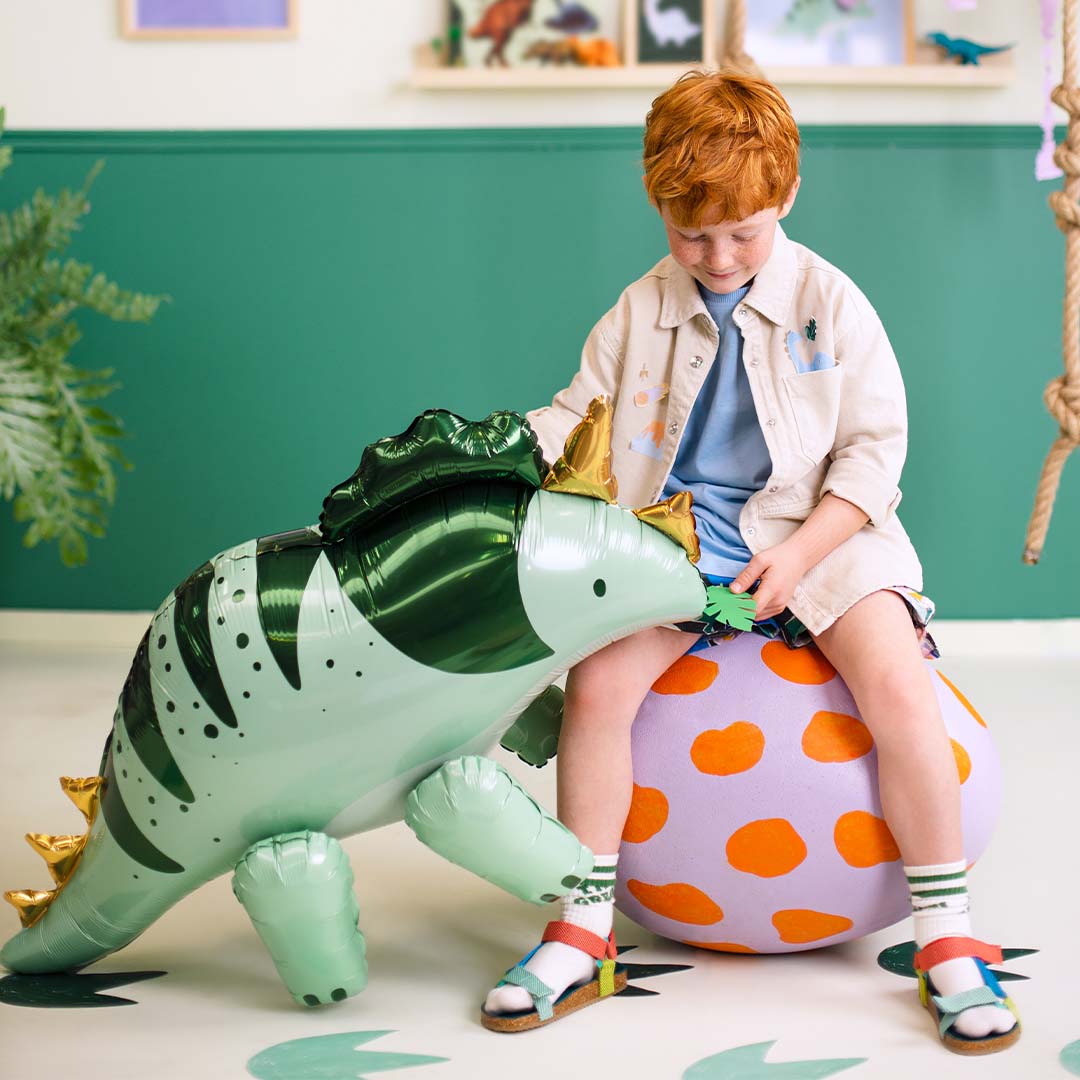 partydeco folieballon triceratops - 101 cm | FB186 | 2