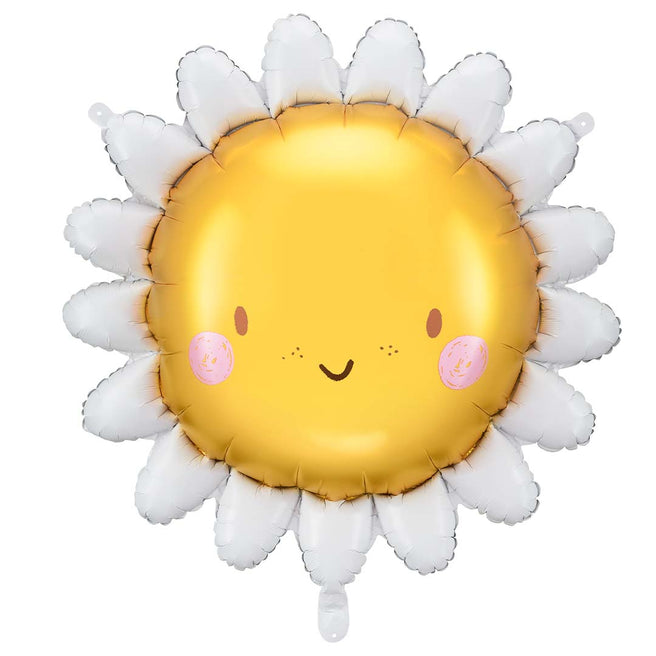 partydeco folieballon zon - 90 cm | FB202 | 1