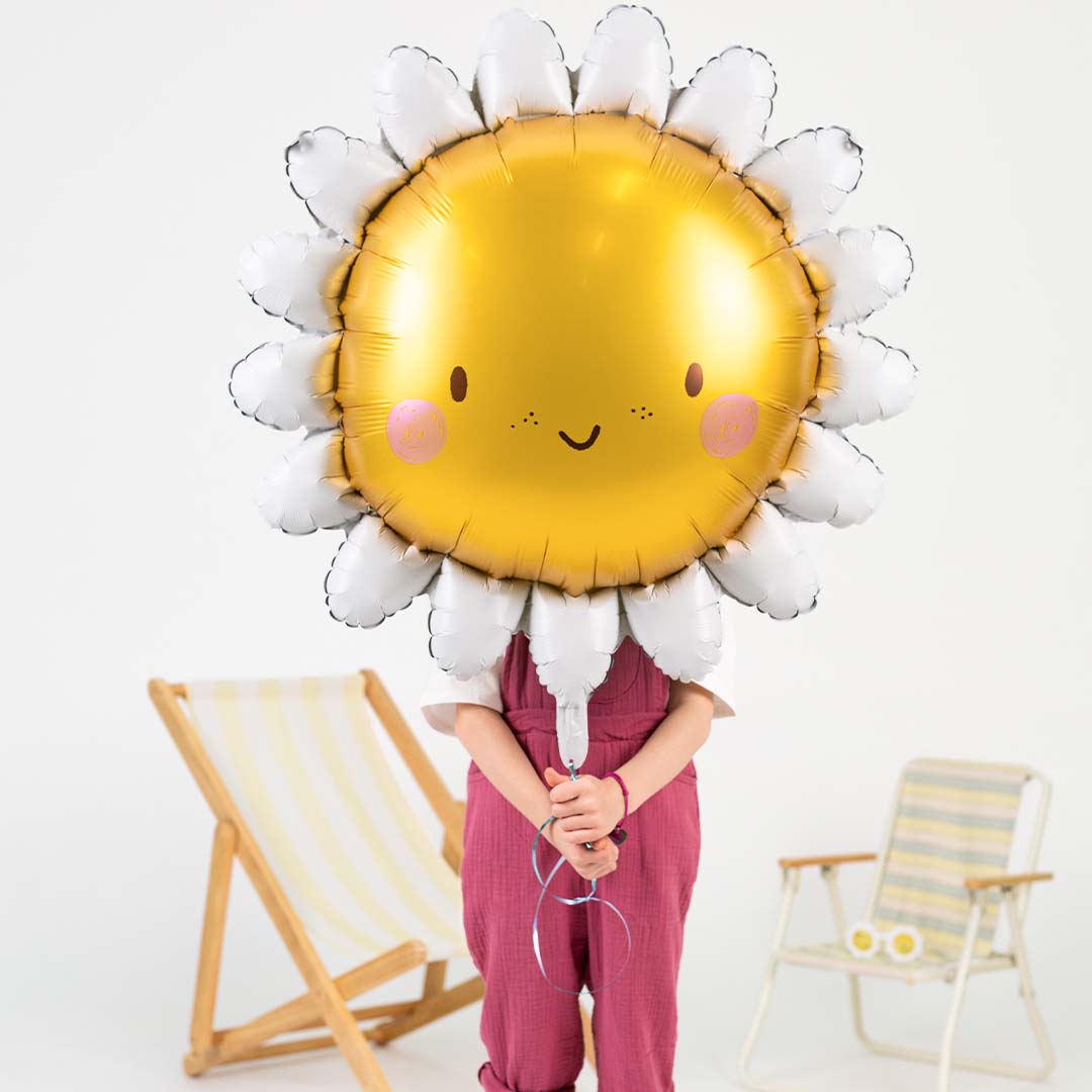 partydeco folieballon zon - 90 cm | FB202 | 5