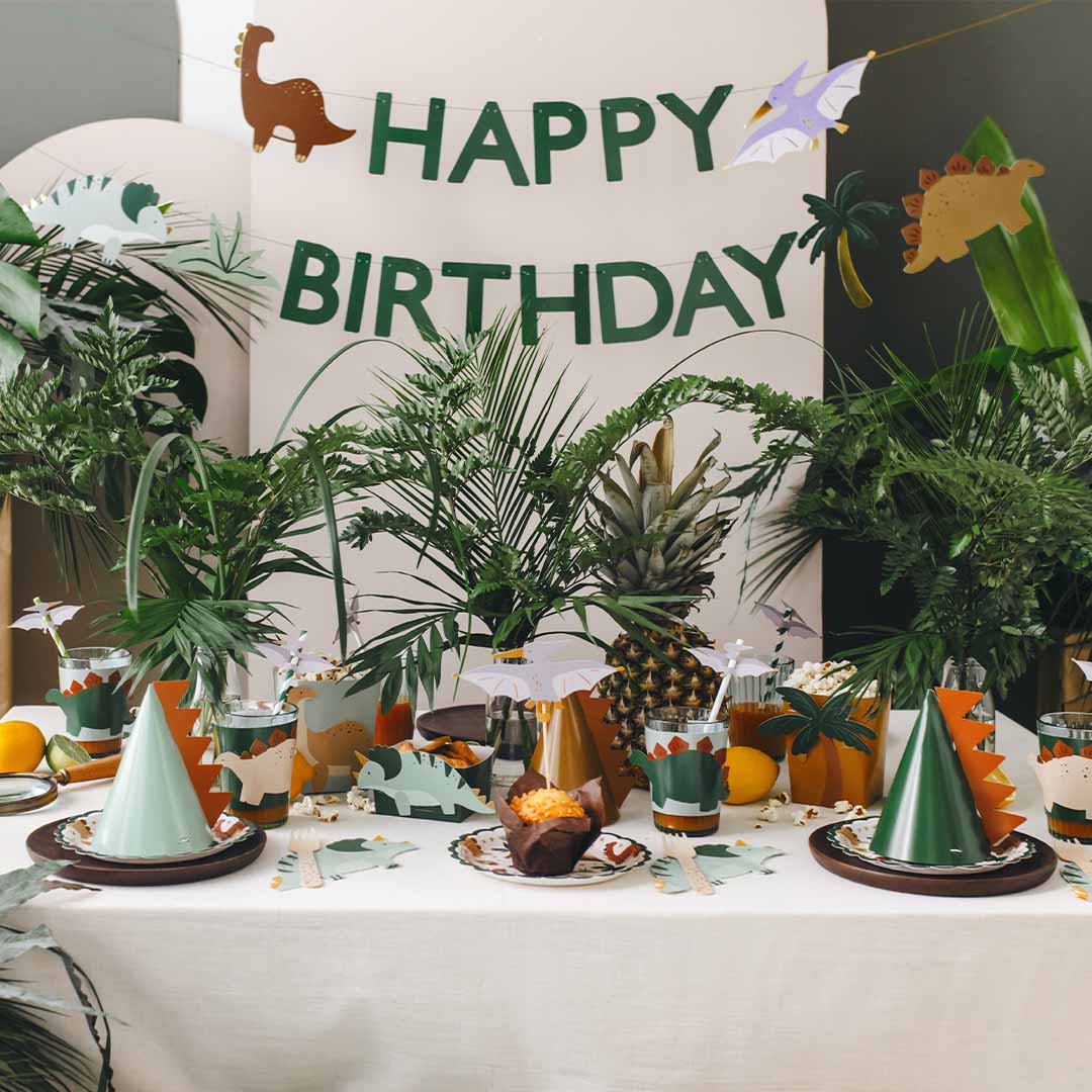 partydeco slinger happy birthday - dinosaurus | GRL106 | 2