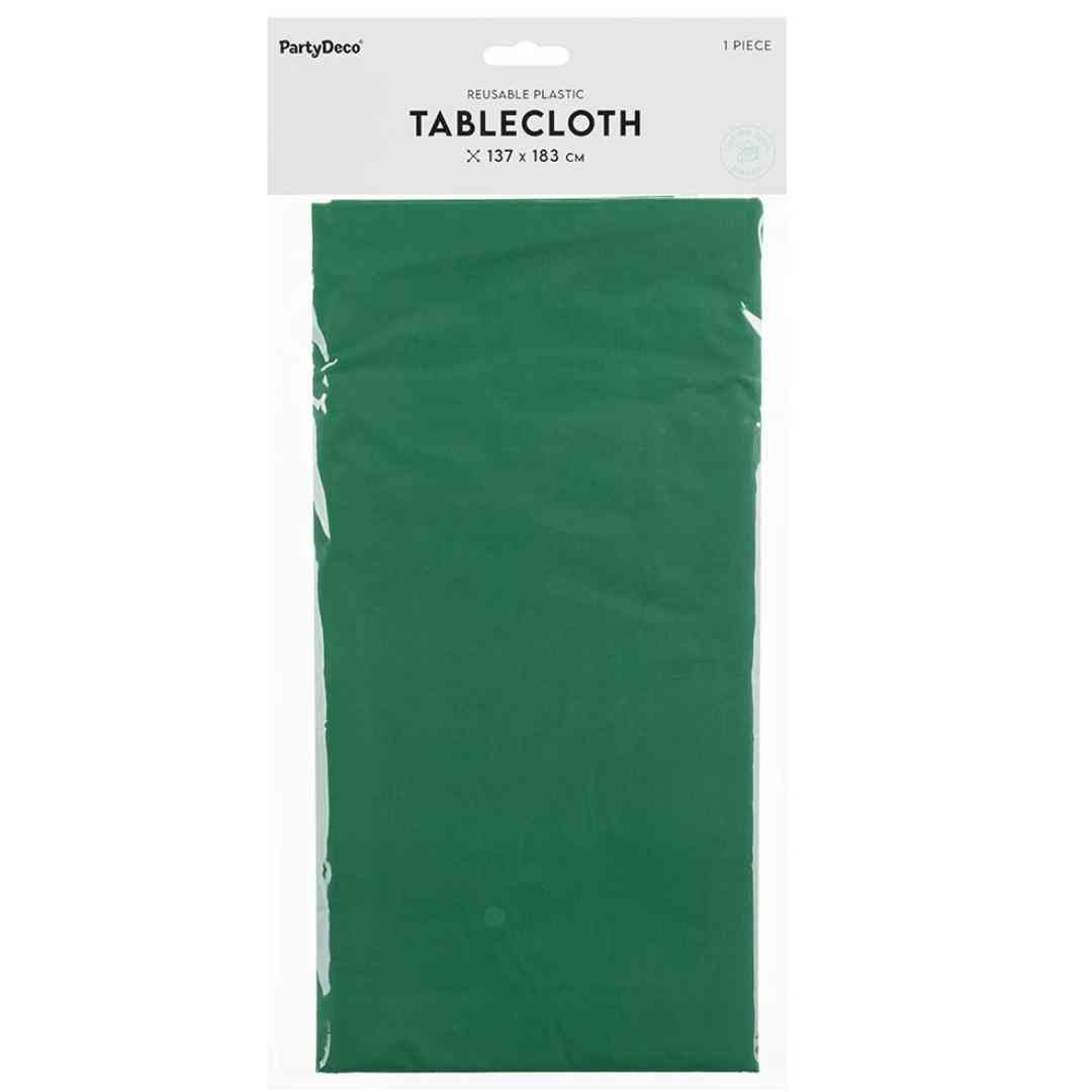 partydeco tafelkleed - donkergroen | OBS6-012C | 1