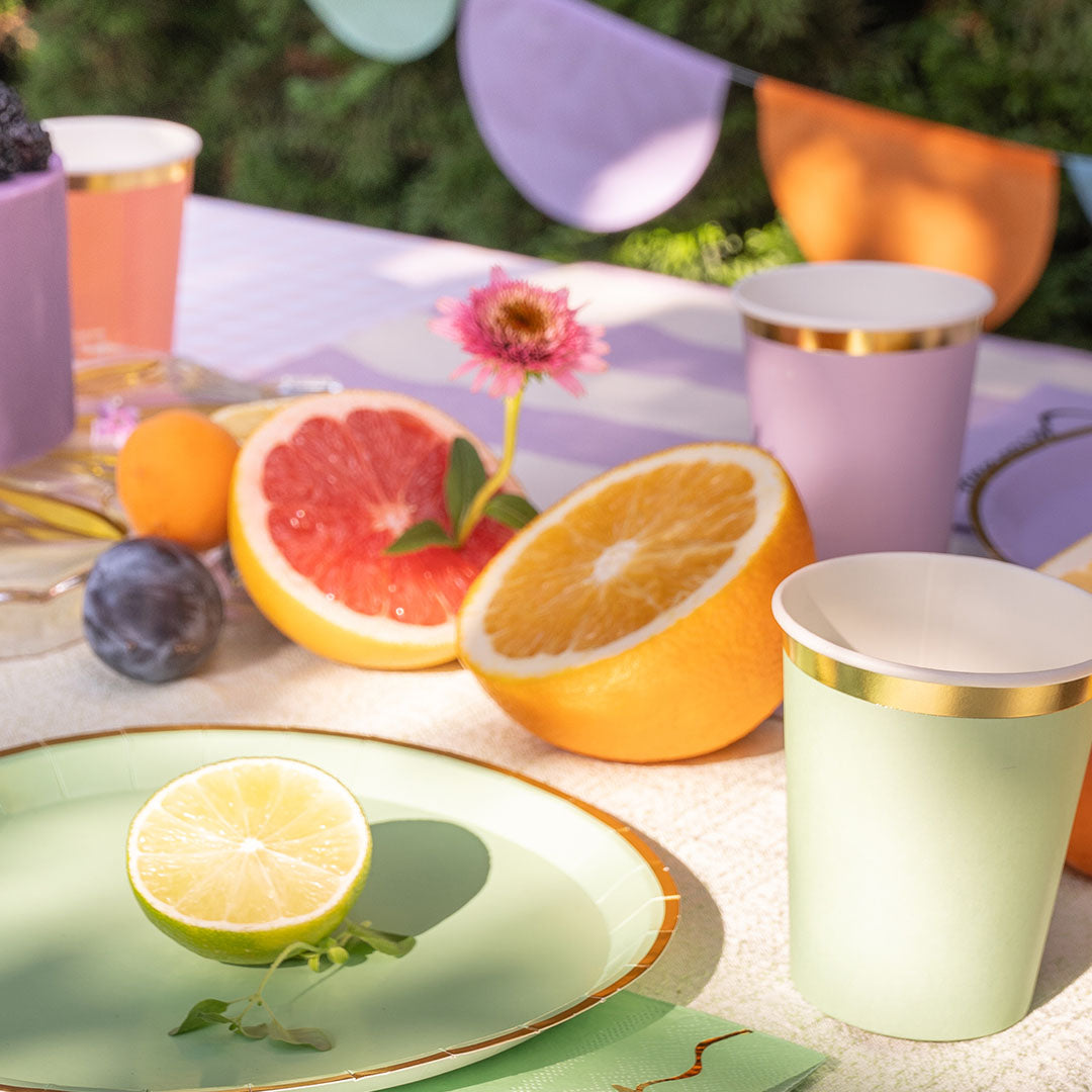 partydeco bekers - pastel - 6st | KPP91-EU1 | 4