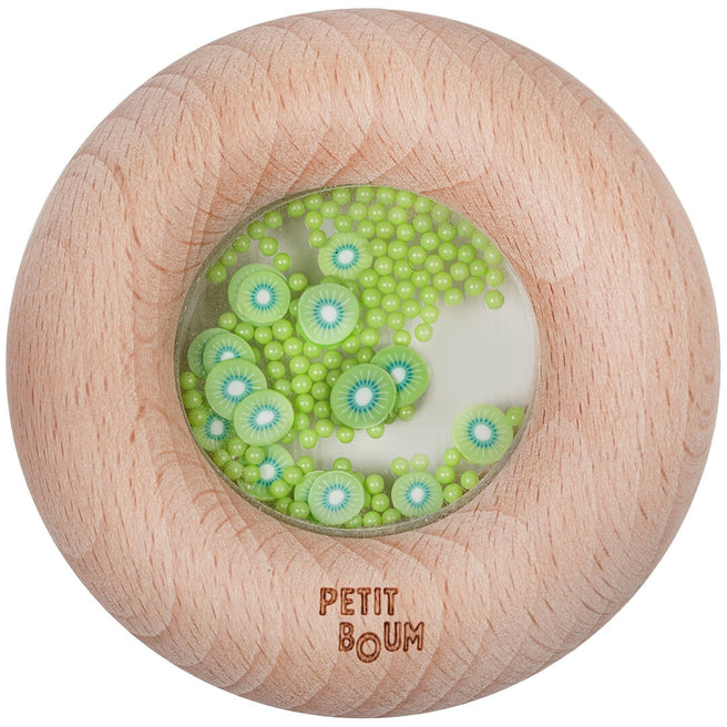 petit boum bijtring en rammelaar donut - kiwi's | PBSDKIW | 0