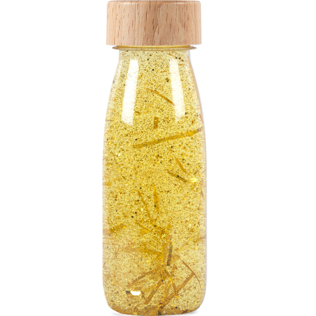 petit boum sensorische fles float - gold | PBFGOLD | 0