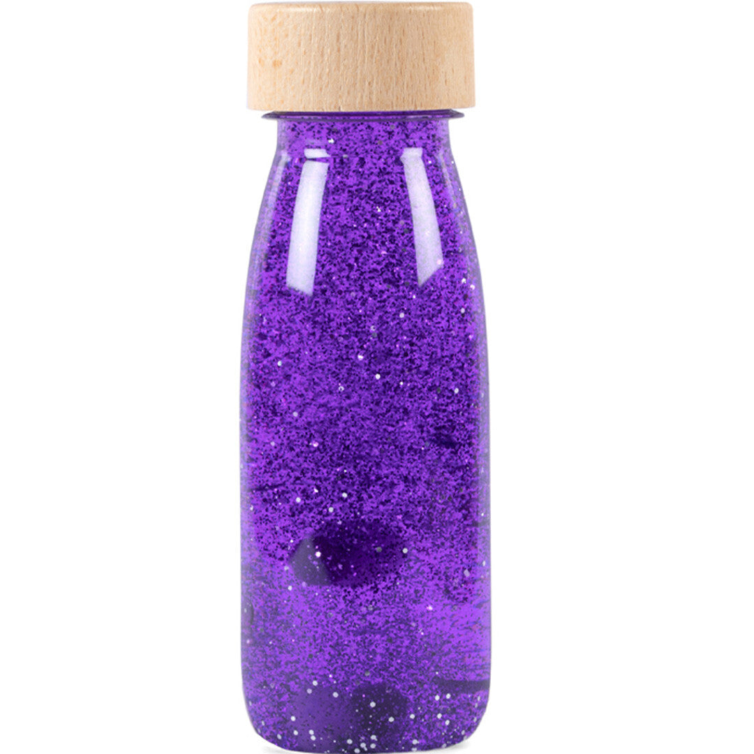 petit boum sensorische fles float - purple | PBFPURPLE | 0