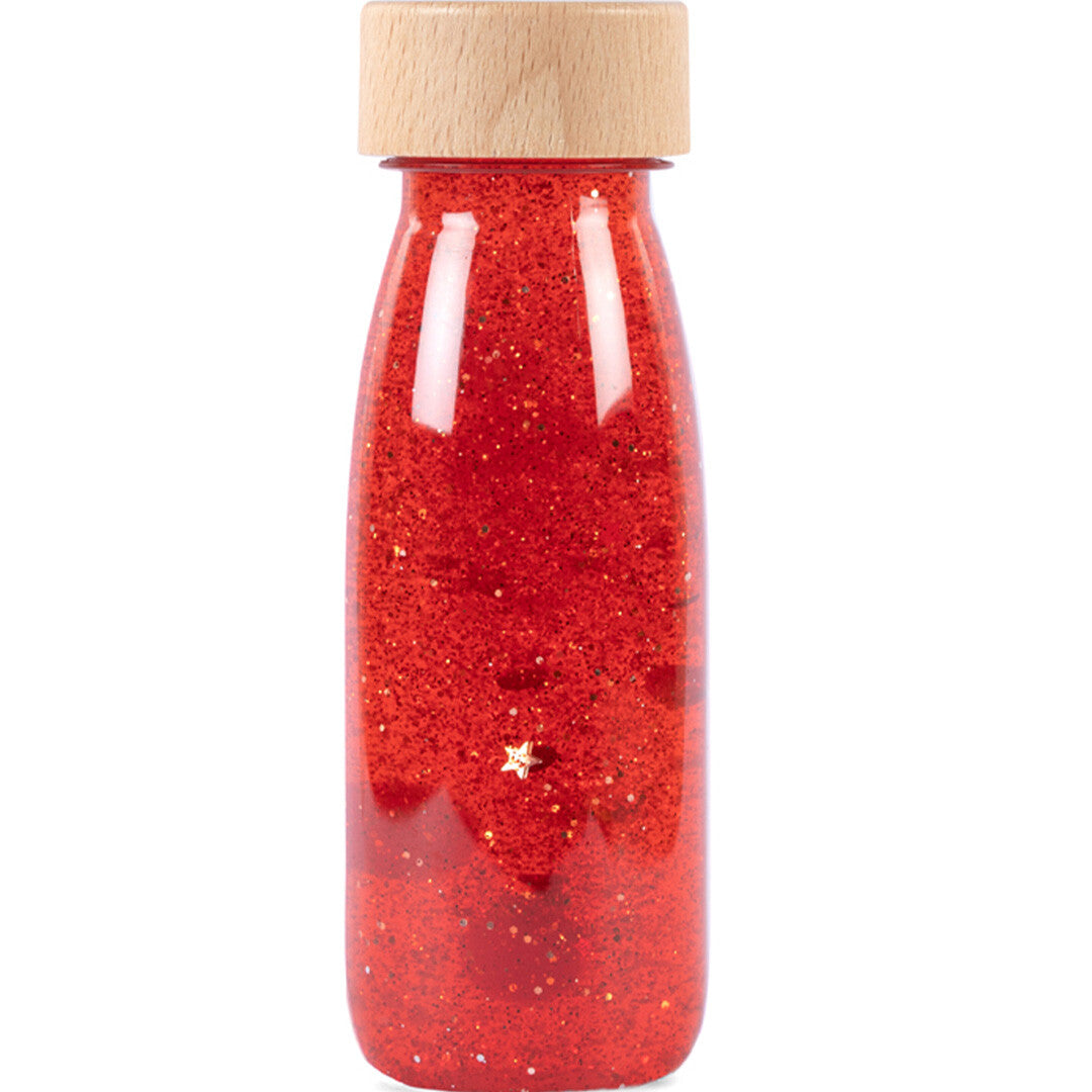 petit boum sensorische fles float - red | PBFRED | 0