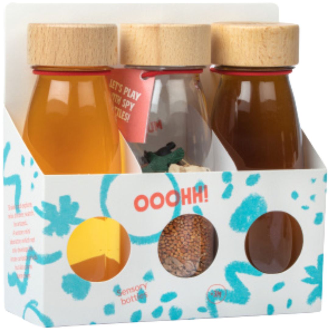 petit boum sensorische flessenset woodland - 3st | PBWOOD | 1