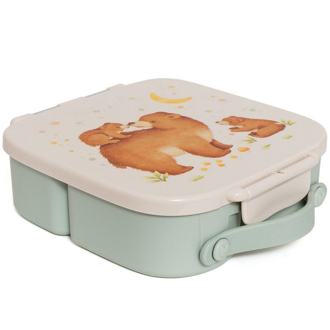 petit monkey bento broodtrommel - bears and stars | LB56B | 0