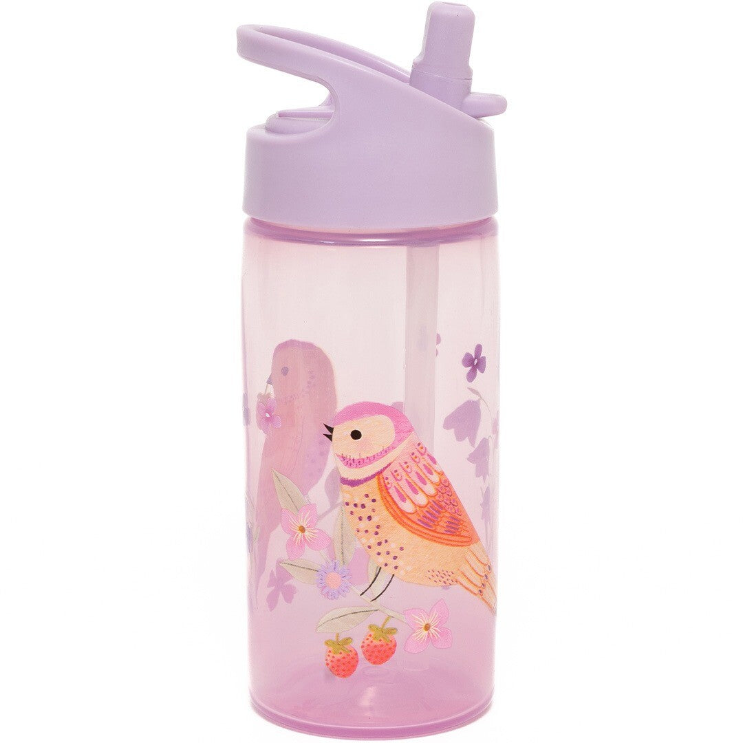 petit monkey drinkfles met rietje - birds of a feather - 380 ml | DB49 | 0