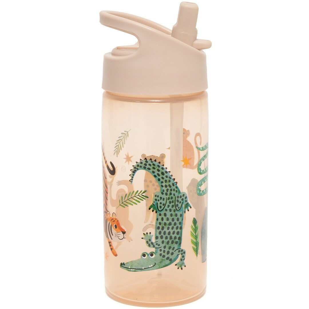 petit monkey drinkfles met rietje - upside down animals - 380 ml | DB48 | 0
