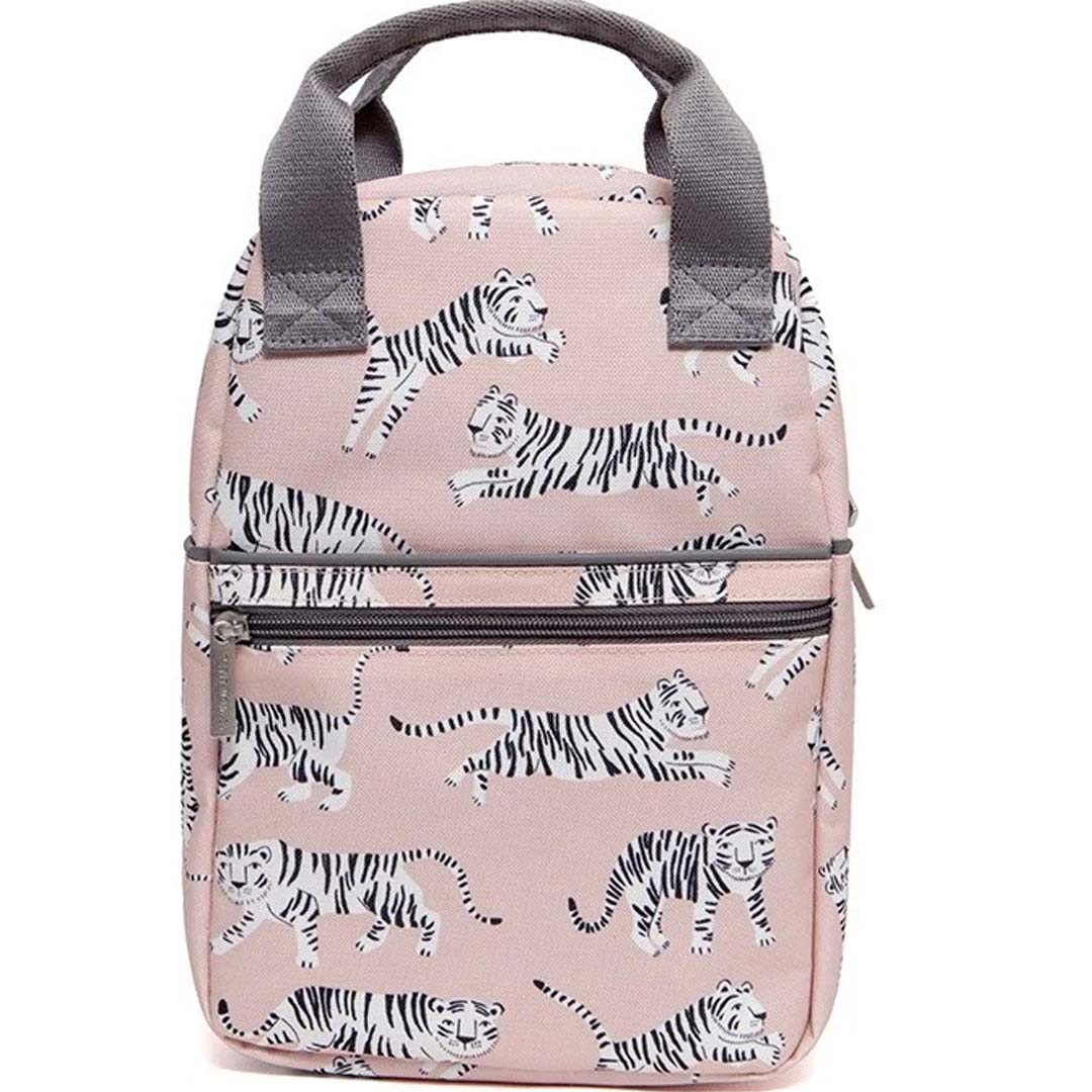 petit monkey peuterrugzak witte tijgers - 29 cm  | BP6-S | 0