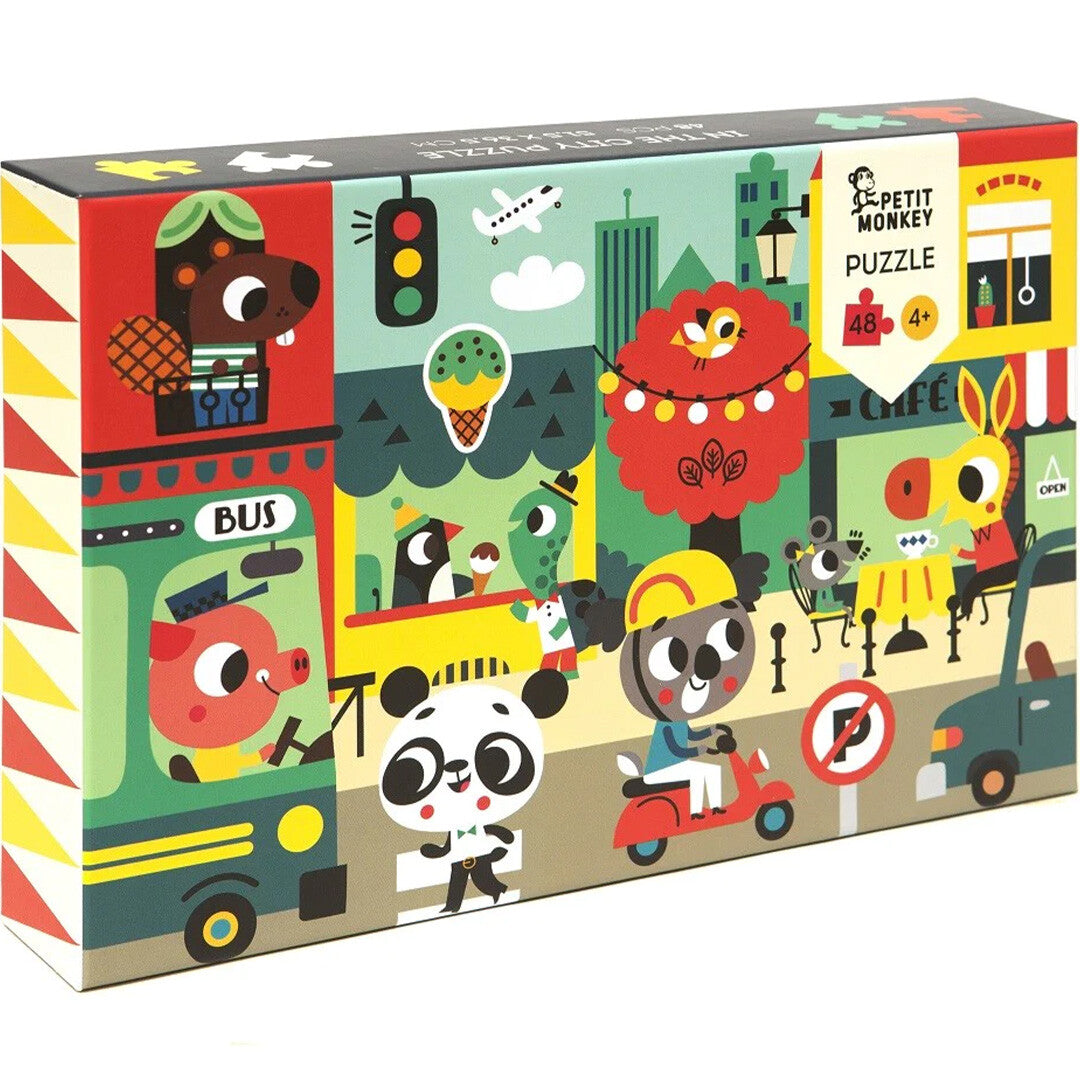 petit monkey puzzel in the city - 48st | PMG008 | 0