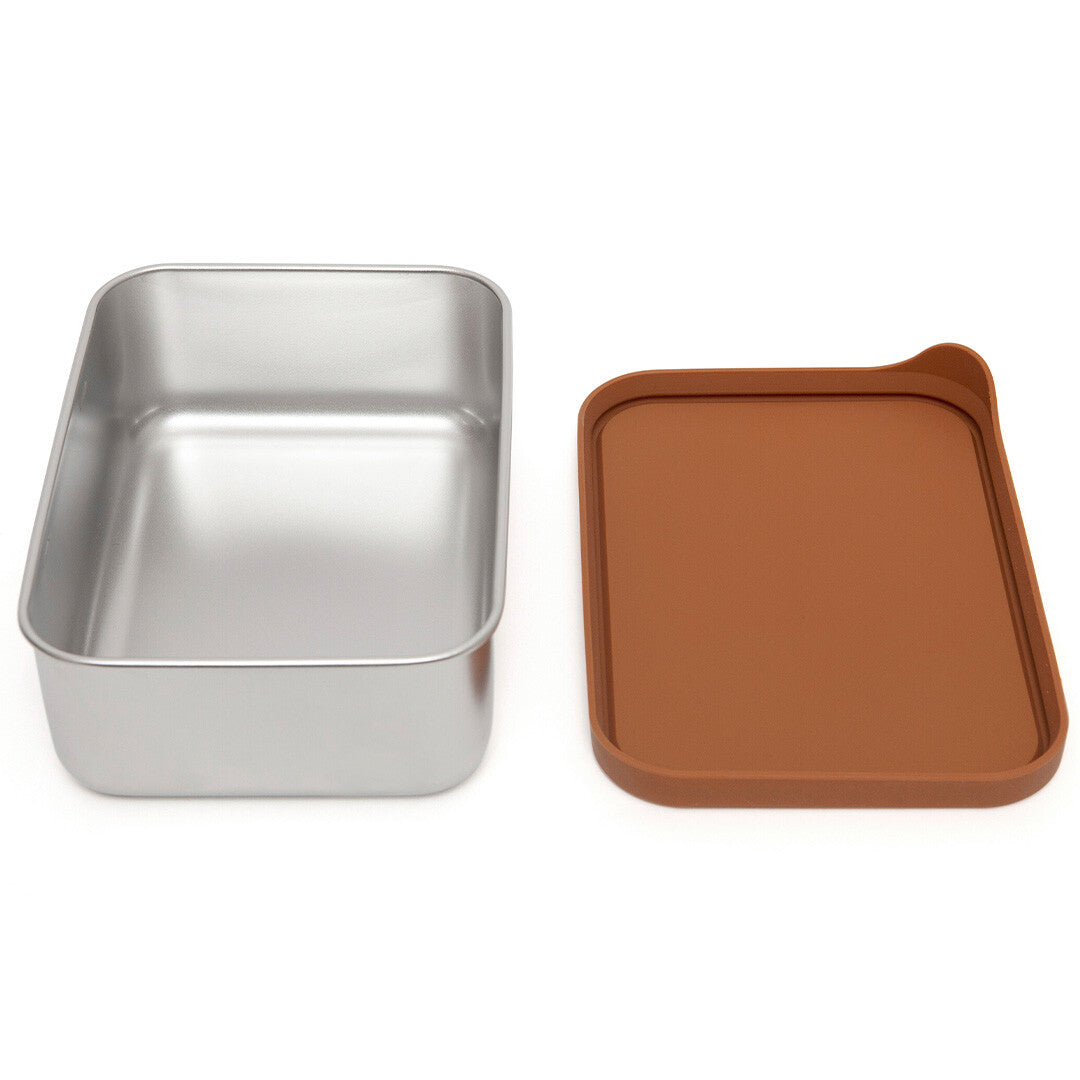 petit monkey rvs broodtrommel riley - baked clay | LB36 | 1