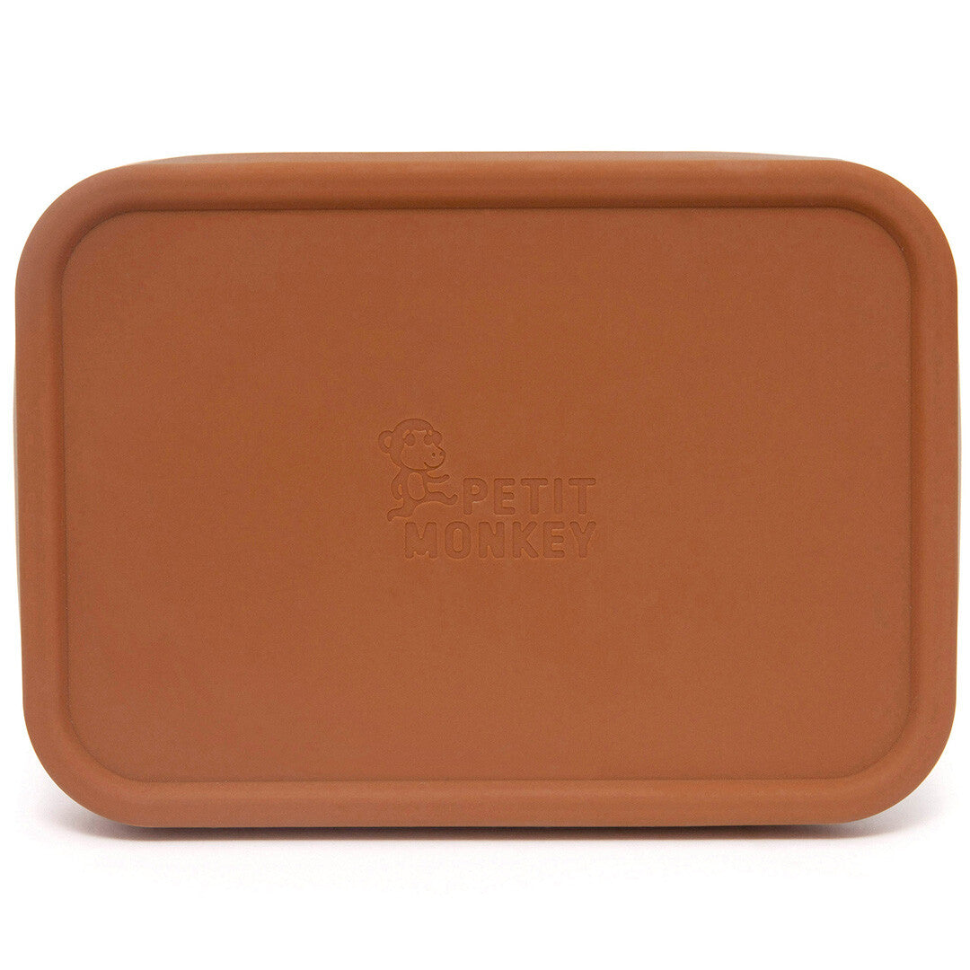 petit monkey rvs broodtrommel riley - baked clay | LB36 | 2