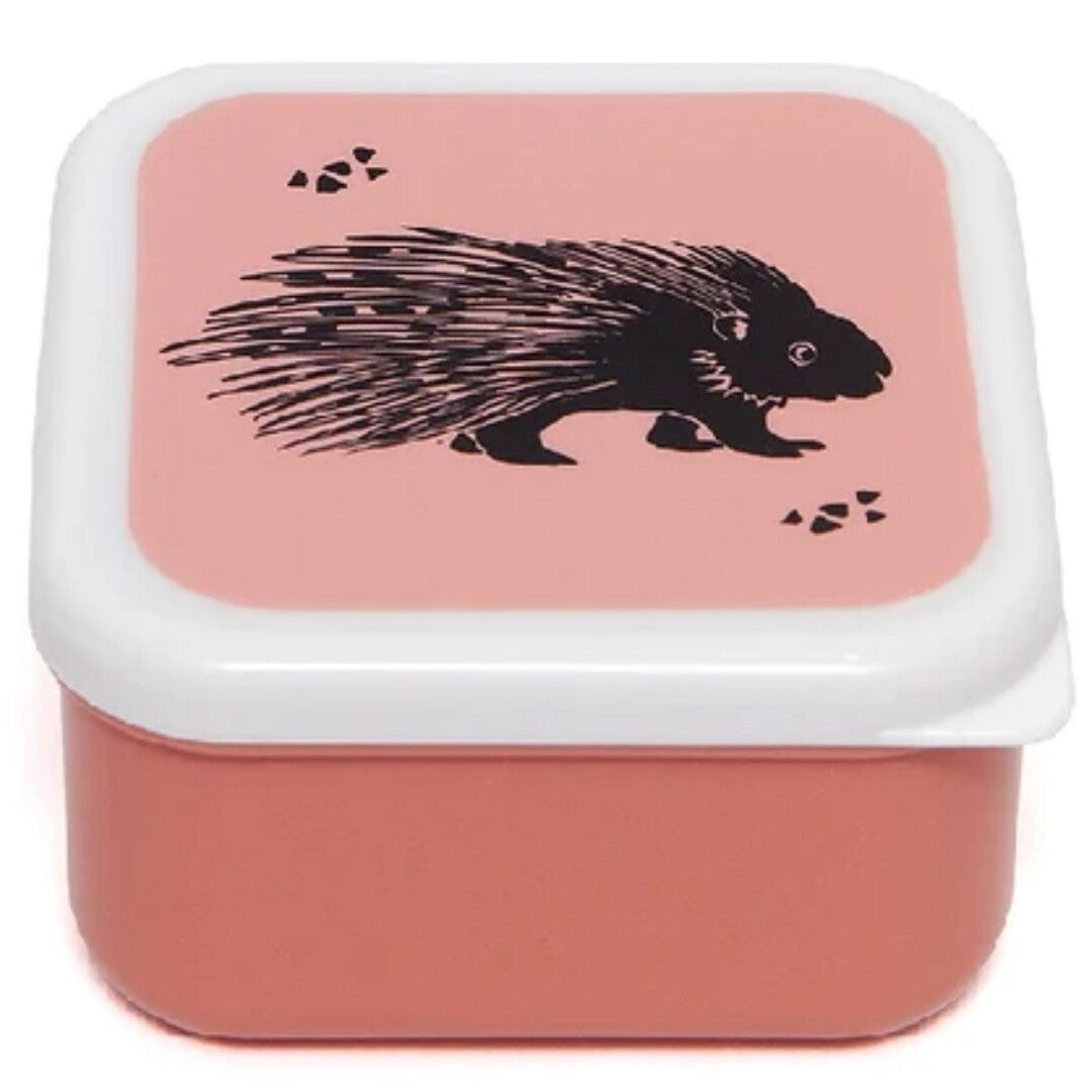 petit monkey snackdoosjes black animals - pink - 3st | LB20 | 3