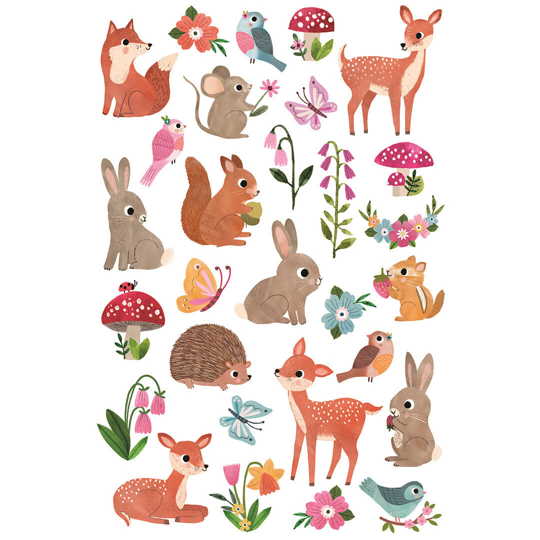 petit monkey tattoos woodland friends | TT10 | 1