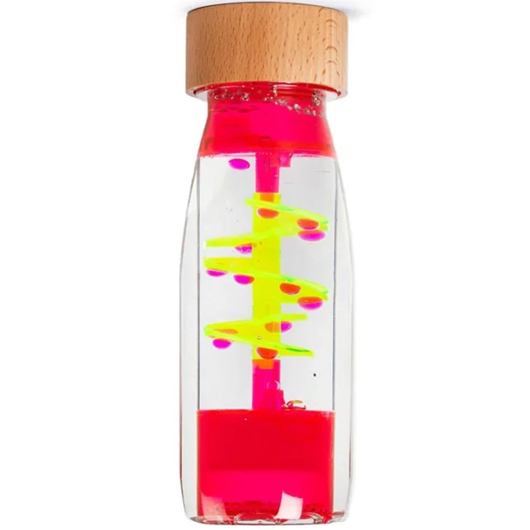 petit boum sensorische fles move - spiraal - roze | PBMSPIPINK | 1