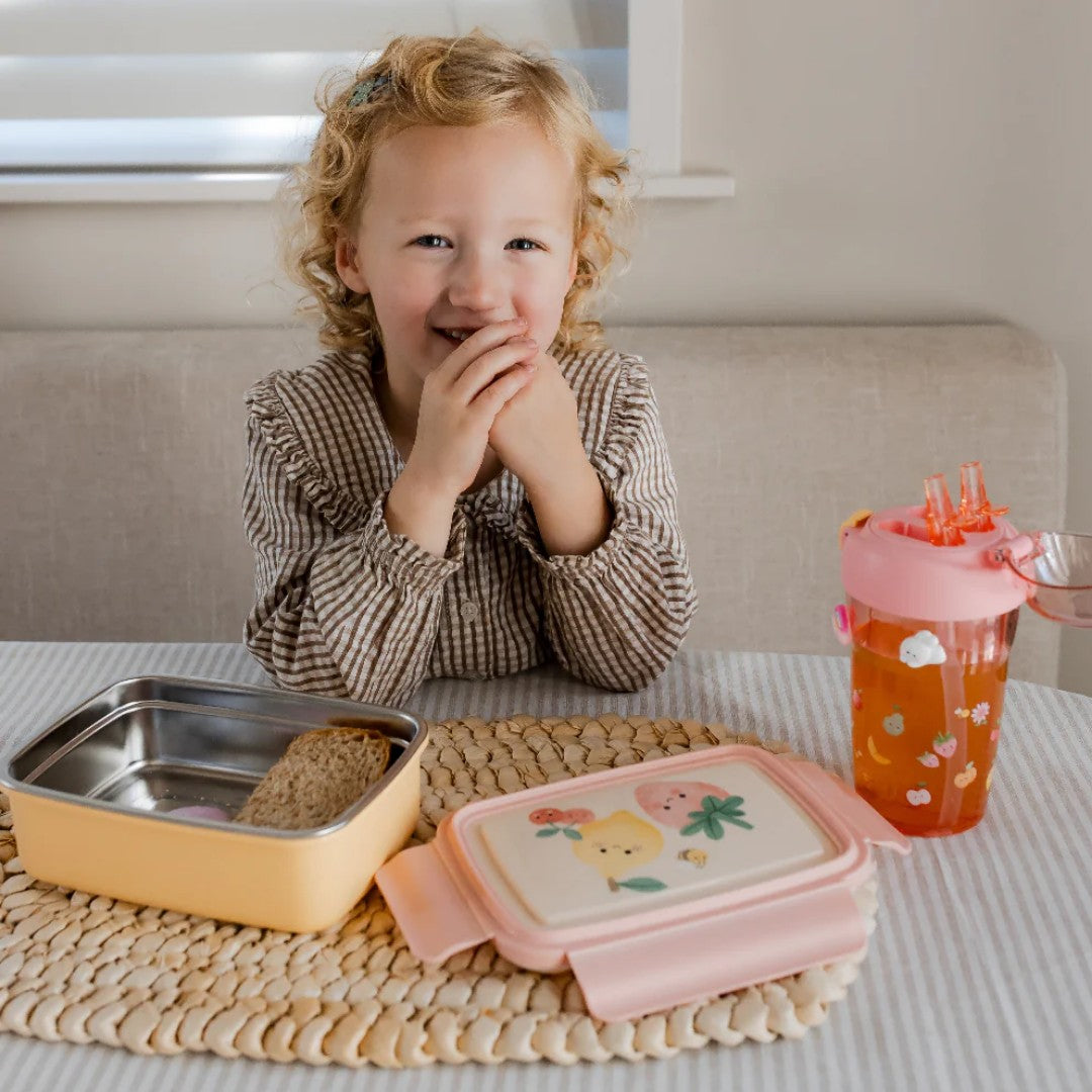 petit monkey bento broodtrommel sparkling - fruits | LB60 | 2b