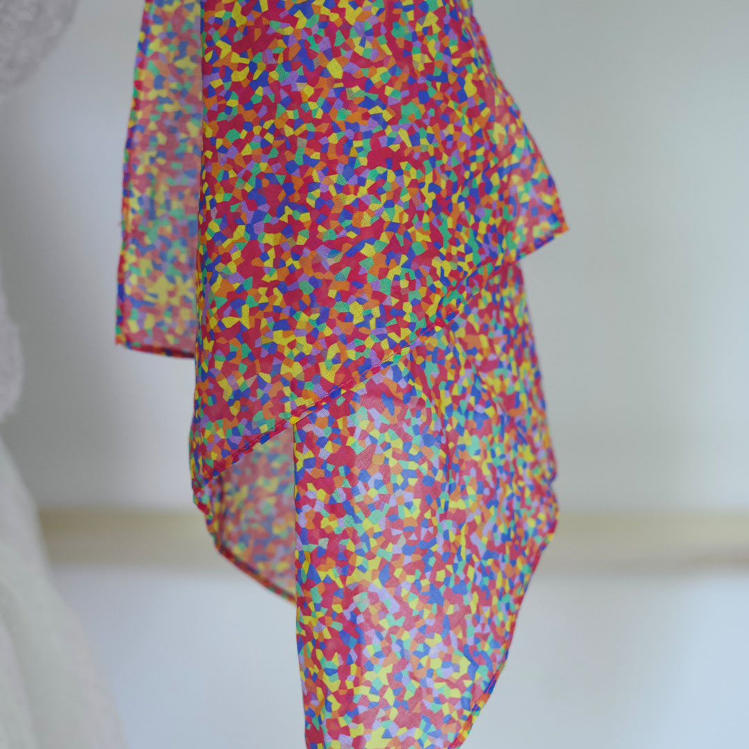 pit and play speeldoek - confetti - 48x48 cm | 6154117671609 | 3