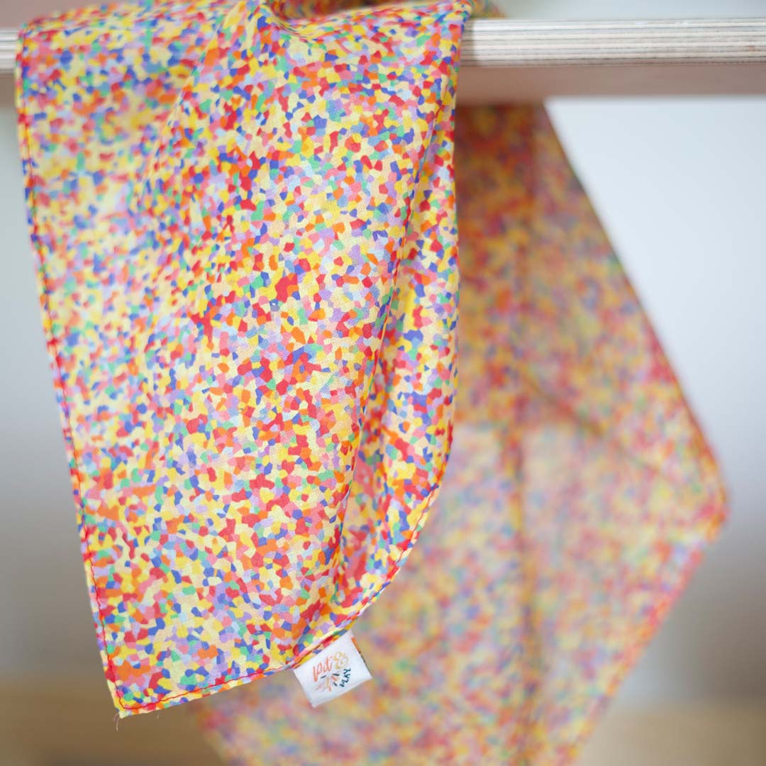 pit and play speeldoek - super confetti - 75x75 cm | 6154127752756 | 0