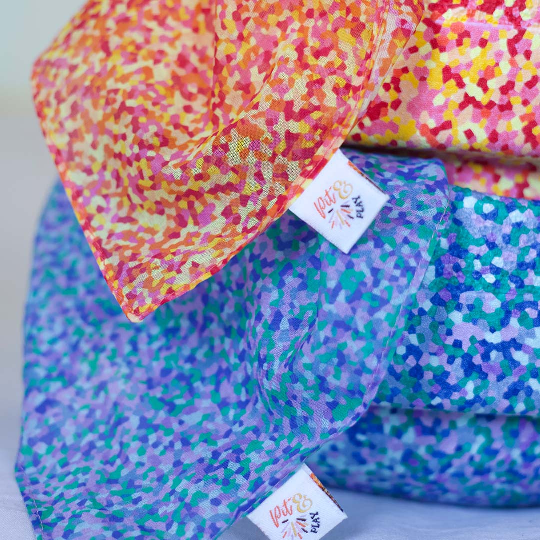 pit and play speeldoek - super cool - 48x48 cm | 6154117875830 | 3