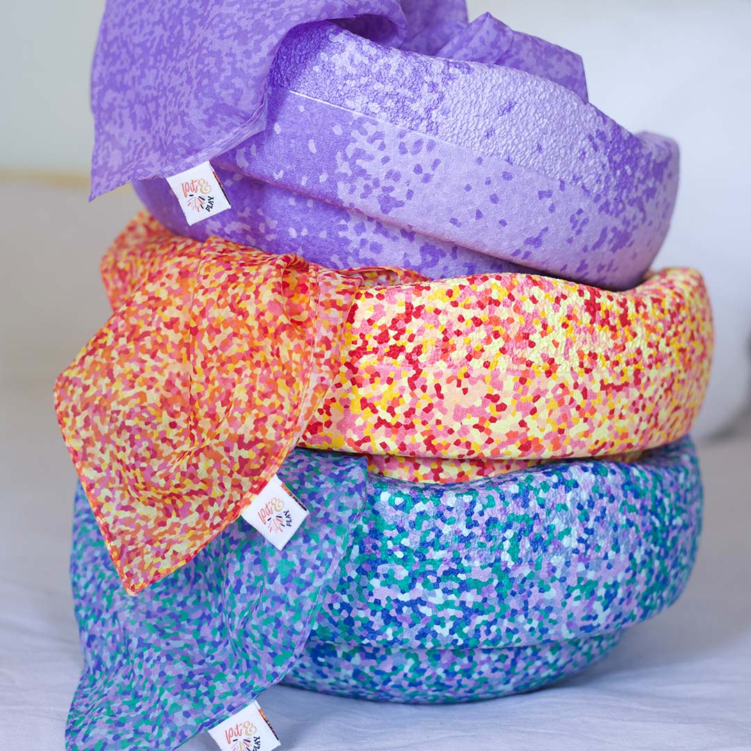 pit and play speeldoek - super cool - 75x75 cm | 6154128894875 | 2
