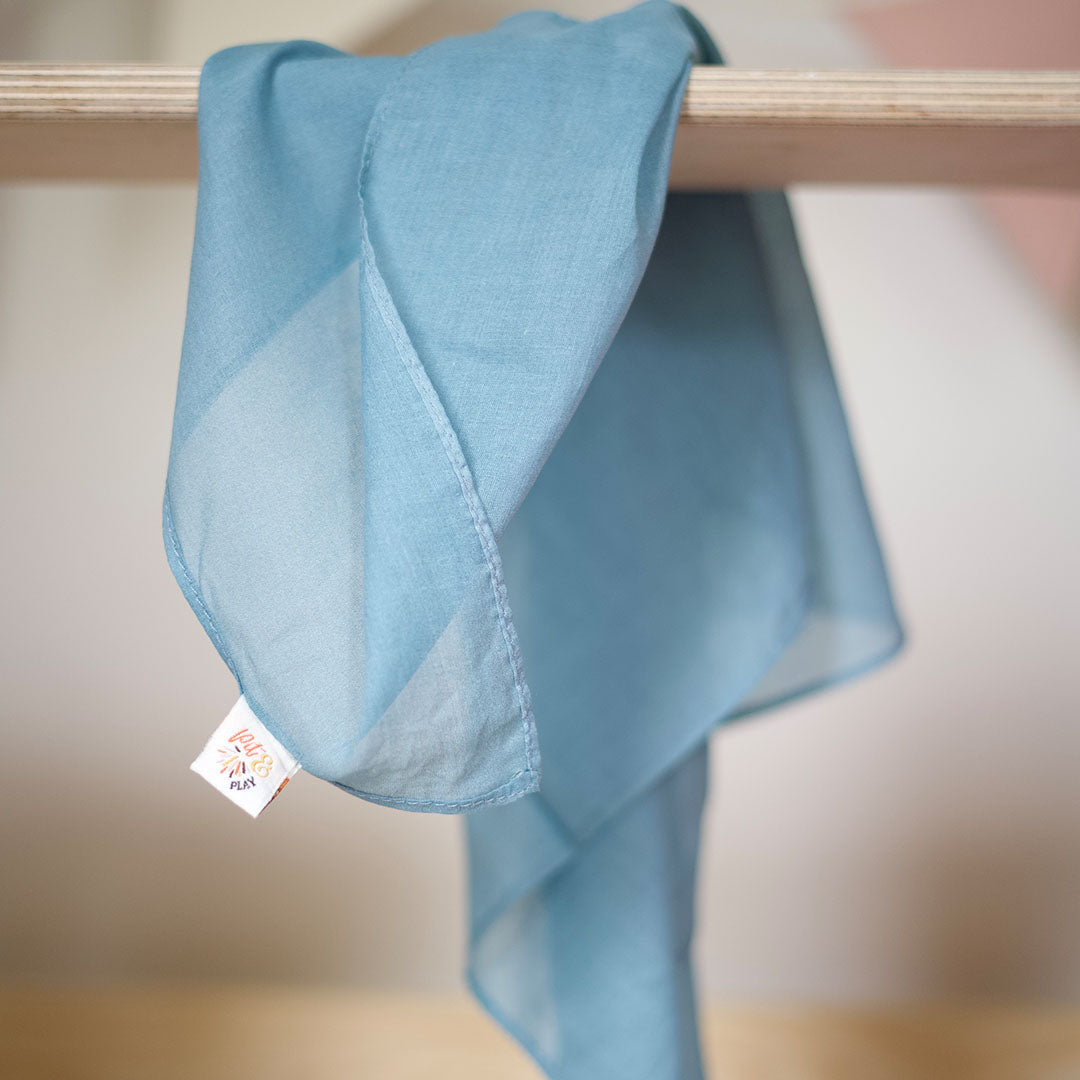 pit and play speeldoek pastel - blauw - 48x48 cm | 6154114425465 | 2