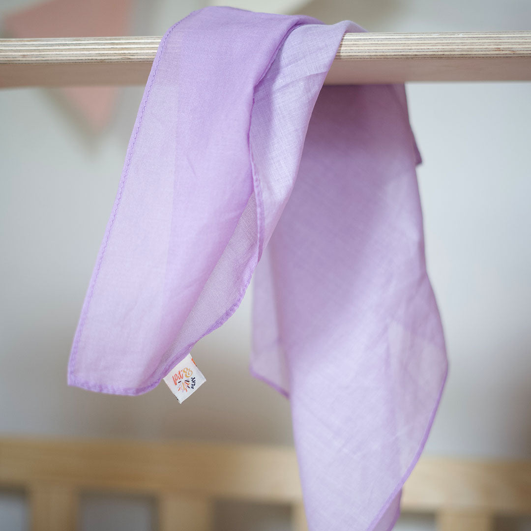pit and play speeldoek pastel - lila - 48x48 cm | 6154112858876 | 1