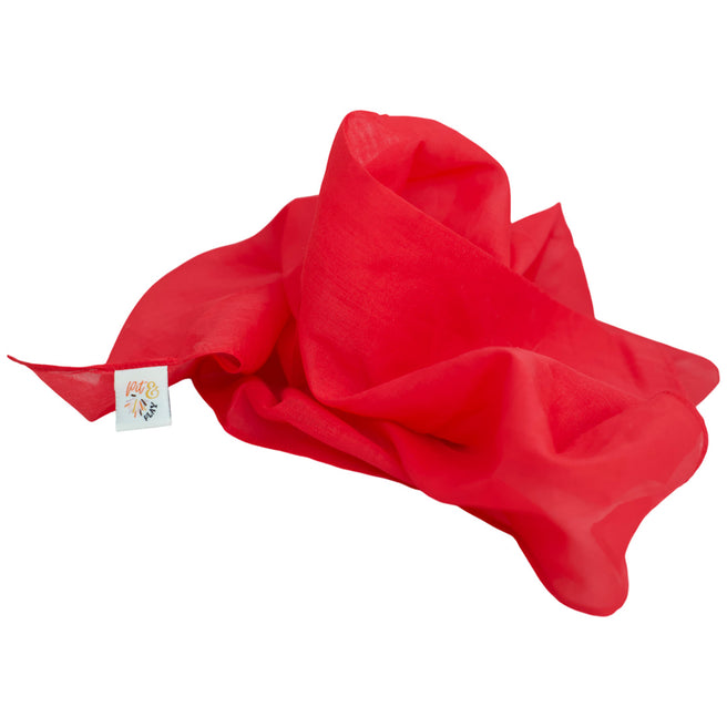 pit and play speeldoek regenboog - rood. - 48x48 cm | 6154111261295 | 7