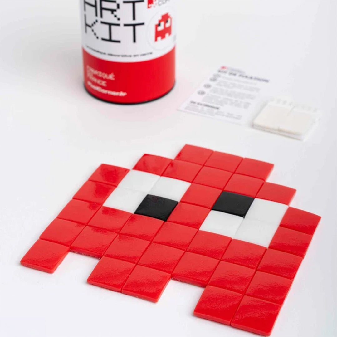 pixel corner mozaïek knutselset - the gloomie - rood | KB2031LOT-PAK010A_M | 2