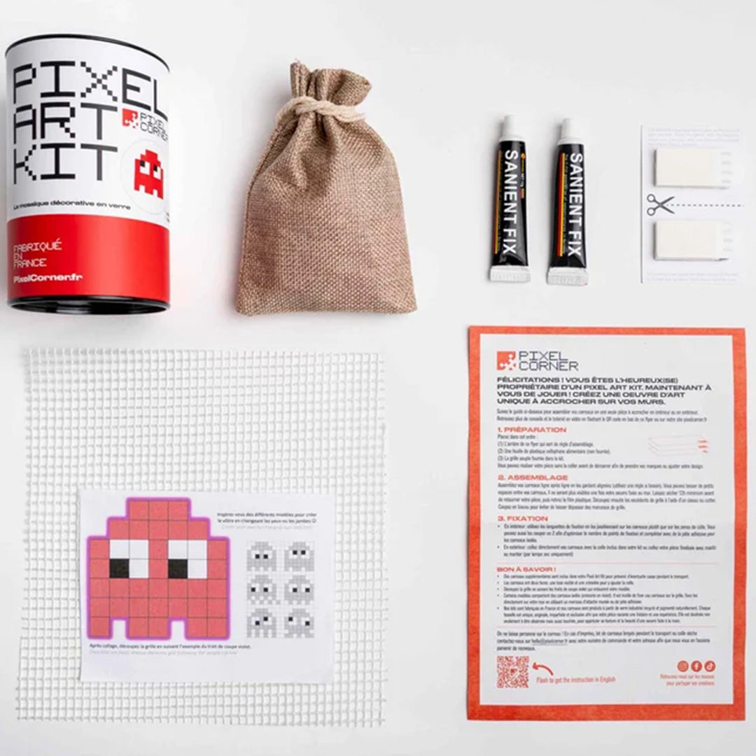 pixel corner mozaïek knutselset - the gloomie | Inhoud