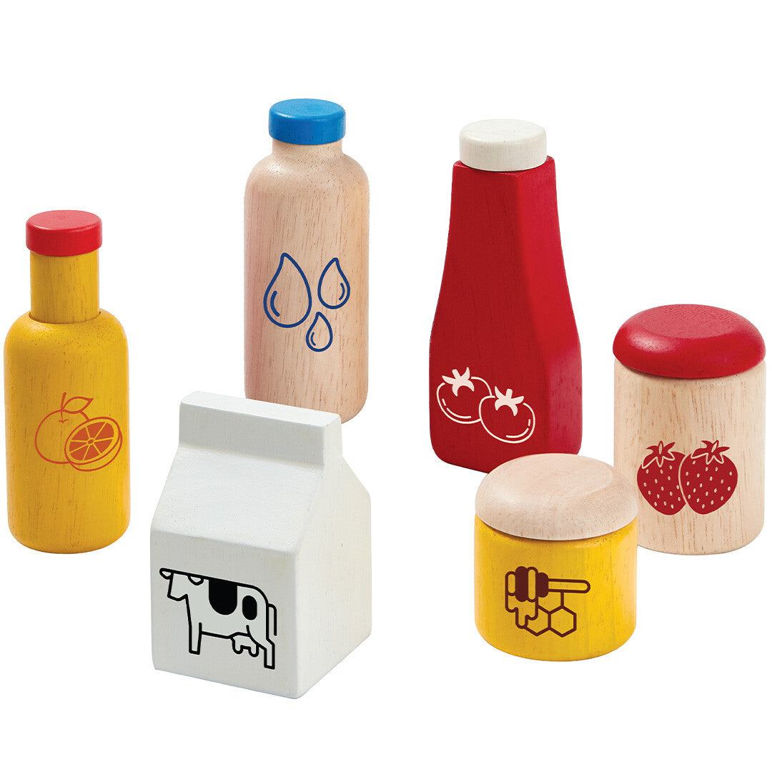 plan toys eten en drinken - 6st | 3432 | 0