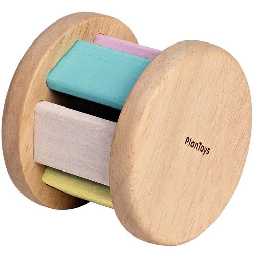 plan toys houten rammelaar roller | 4005255 | 0
