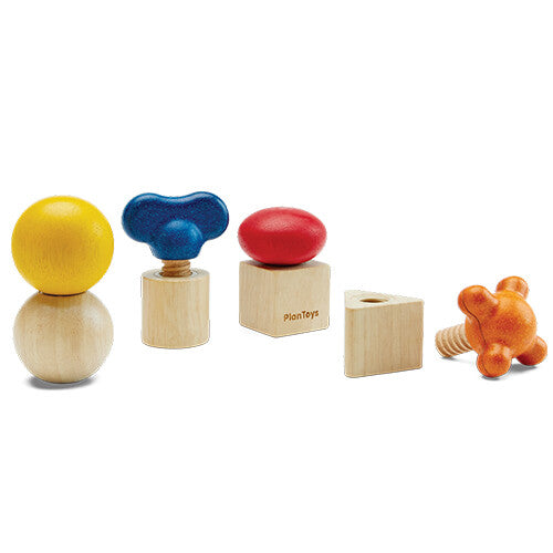 plan toys moeren en bouten  | 5455 | 0