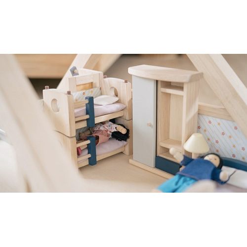 plan toys poppenhuis kinderkamer - orchard | 7353 | 1
